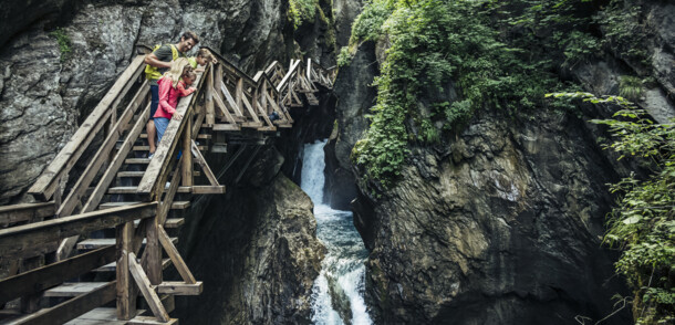     Adventure tour at the Sigmund Thun Gorge 